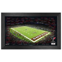 Houston Texans Highland Mint 12 x 20 2024 Signature Gridiron Panoramic Framed Photo