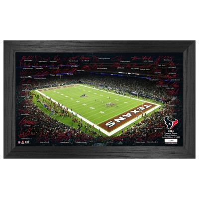 Houston Texans Highland Mint 12 x 20 2024 Signature Gridiron Panoramic Framed Photo