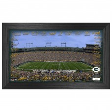 Green Bay Packers Highland Mint 12 x 20 2024 Signature Gridiron Panoramic Framed Photo