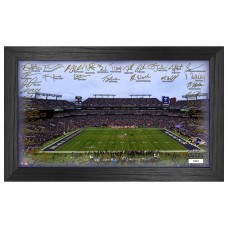 Baltimore Ravens Highland Mint 12 x 20 2024 Signature Gridiron Panoramic Framed Photo
