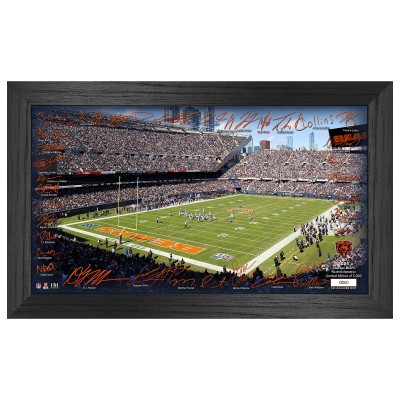 Chicago Bears Highland Mint 12 x 20 2024 Signature Gridiron Panoramic Framed Photo