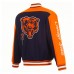 Куртка Chicago Bears JH Design Navy Twill