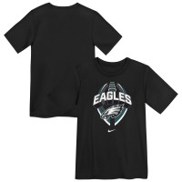 Дошкольникам Philadelphia Eagles Nike Black Icon Legend Dri-FIT T-Shirt