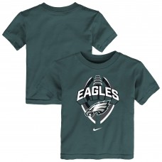 Toddler Philadelphia Eagles Nike Midnight Green Icon Legend Dri-FIT T-Shirt