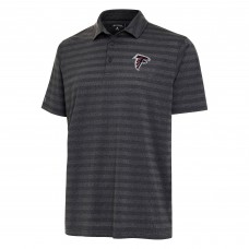 Atlanta Falcons Antigua Heather Black Urge Polo Atlanta Falcons Antigua Heather Black Urge Polo