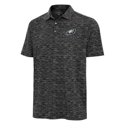 Поло Philadelphia Eagles Antigua Static - Heather Black