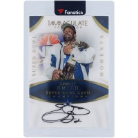 Emmitt Smith Dallas Cowboys Autographed 2017 Panini Immaculate #SB27 #1/5 Card