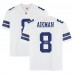 Troy Aikman Dallas Cowboys Autographed Fanatics Authentic Mitchell & Ness White Legacy Jersey with HOF 06 Inscription