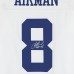 Troy Aikman Dallas Cowboys Autographed Fanatics Authentic Mitchell & Ness White Legacy Jersey with HOF 06 Inscription