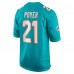 Игровая джерси Miami Dolphins Jordan Poyer Nike Aqua Game