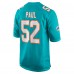 Игровая джерси Miami Dolphins Patrick Paul Nike Aqua Game