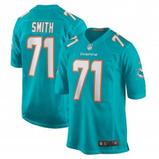 Игровая джерси Miami Dolphins Kion Smith Nike Aqua Game