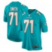 Игровая джерси Miami Dolphins Kion Smith Nike Aqua Game