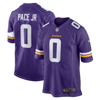 Ivan Pace Jr Minnesota Vikings Nike  Game Jersey -  Purple