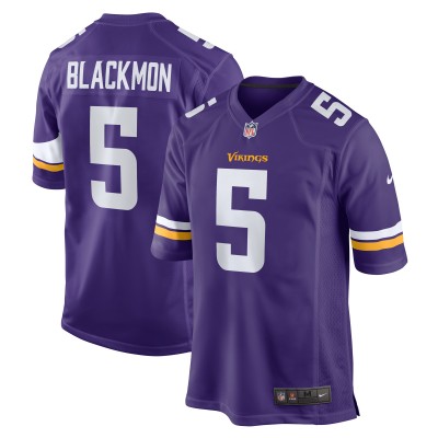 Mekhi Blackmon Minnesota Vikings Nike  Game Jersey -  Purple