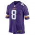 Trishton Jackson Minnesota Vikings Nike  Game Jersey -  Purple