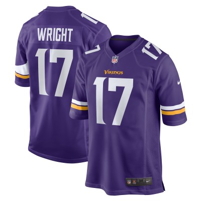 Ryan Wright Minnesota Vikings Nike  Game Jersey -  Purple