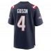 New England Patriots Antonio Gibson Nike Navy Game Jersey