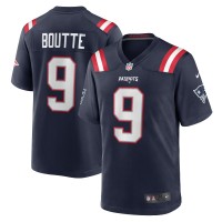 New England Patriots Kayshon Boutte Nike Navy Game Jersey