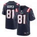 New England Patriots Austin Hooper Nike Navy Game Jersey