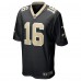 Игровая джерси New Orleans Saints Bub Means Nike Black Game