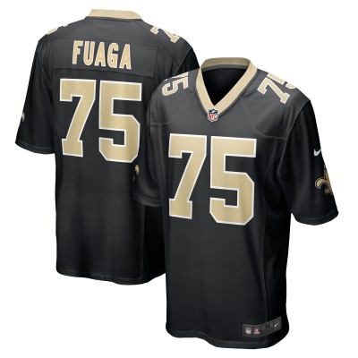 Игровая джерси New Orleans Saints Taliese Fuaga Nike Black Game