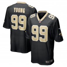 Игровая джерси New Orleans Saints Chase Young Nike Black Game