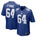 New York Giants Aaron Stinnie Nike Royal Team Game Jersey