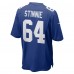 New York Giants Aaron Stinnie Nike Royal Team Game Jersey