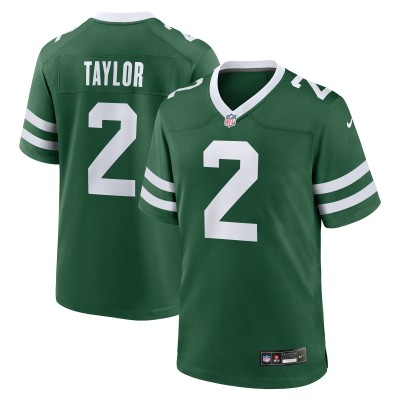 New York Jets Tyrod Taylor Nike Legacy Green Team Game Jersey