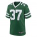 New York Jets Qwantez Stiggers Nike Legacy Green Team Game Jersey