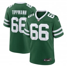New York Jets Joe Tippmann Nike Legacy Green Team Game Jersey New York Jets Joe Tippmann Nike Legacy Green Team Game Jersey
