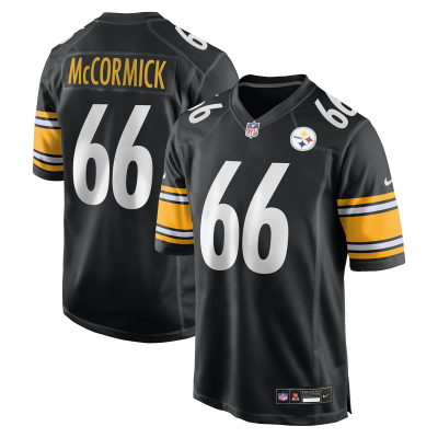 Джерси Pittsburgh Steelers Mason McCormick Nike Black Game