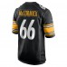 Игровая джерси Pittsburgh Steelers Mason McCormick Nike Black Game
