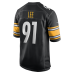 Джерси Pittsburgh Steelers Logan Lee Nike Black Game