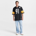 Джерси Pittsburgh Steelers Logan Lee Nike Black Game