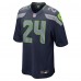 Seattle Seahawks KVon Wallace Nike College Navy Game Jersey