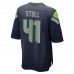 Seattle Seahawks Chris Stoll Nike College Navy Game Jersey