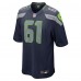 Seattle Seahawks Jalen Sundell Nike College Navy Game Jersey