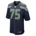 Seattle Seahawks Anthony Bradford Nike College Navy Game Jersey