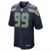 Seattle Seahawks Leonard Williams Nike College Navy Game Jersey