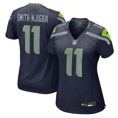 Женская Seattle Seahawks Jaxon Smith-Njigba Nike College Navy Game Jersey