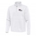 Кофта на короткой молнии Denver Broncos Antigua White Twist