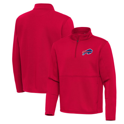 Пуловер Buffalo Bills Antigua Red Twist Jacket