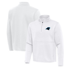 Пуловер Carolina Panthers Antigua White Twist Jacket Пуловер Carolina Panthers Antigua White Twist Jacket