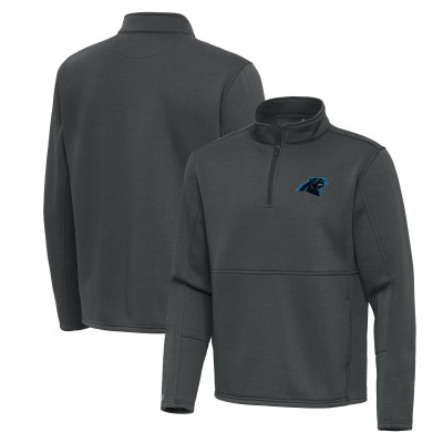Пуловер Carolina Panthers Antigua Pewter Twist Jacket
