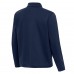 New England Patriots Antigua Navy Twist Quarter-Zip Pullover Jacket