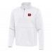 Cincinnati Bengals Antigua White Twist Quarter-Zip Pullover Jacket