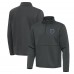 Indianapolis Colts Antigua Pewter Twist Quarter-Zip Pullover Jacket
