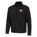 New York Giants Antigua Black Twist Quarter-Zip Pullover Jacket